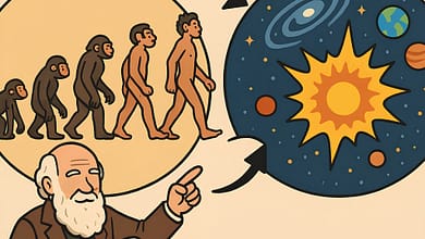 التشابه الفلسفي بين التطور الدارويني ونظرية الانفجار العظيم 9 60bb49d0 b130 4ca3 83ac 62540e7ba2bc e1743974539625 التشابه الفلسفي بين التطور الدارويني ونظرية الانفجار العظيم