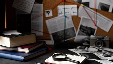 truth concept composition detective desk 23 2149051329 اليقين المعرفي، بين الضرورة والزيادة